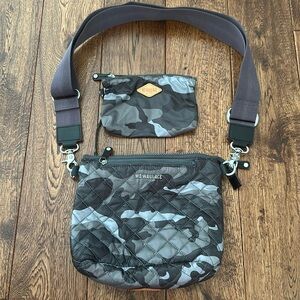 MZ Wallace Crossbody Grey Camo